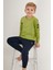 Multicolored Yeşil Erkek Çocuk Uzun Kol Pijama Takım 3