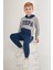 Pocket Suit Gri Erkek Çocuk Eşofman Takımı 3