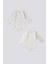 Krem Uzun Kol Bebek Body Zıbın 4