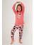 Super Girl Find Your Magic Pembe Kız Çocuk Uzun Kol Pijama Takım 3