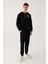 Take A Rest Siyah Erkek Uzun Kol Pijama Takım 2