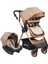 Handy Black New Travel Seyahat Sistem Çift Yönlü Bebek Arabası Puset 1