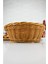 Rattan Ekmek Sepeti Yuvarlak Ekmeklik 21 cm Kahverengi - YK1446 3