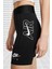 Air Legging Shorts In Black Pamuk Polyester Bike Siyah Tayt Şort 1