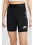 Air Legging Shorts In Black Pamuk Polyester Bike Siyah Tayt Şort 2