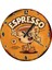 Espresso Kahve Zamanı Dekoratif Duvar Saati 1
