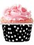 Siyah Puantiyeli Muffin Kek Kapsülü 50'li 2 Paket 2
