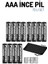 Panasonic 6 Adet Heavyduty Aaa Ince Kalem Pil Kılıfında 12 Li Set 716235 1