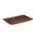 Lamine Ahşap Sade Tepsi 2 Adet 32X44 cm Maun TF3244SMM 1