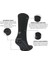 Lizard Multi-Sport Kaydırmaz Tabanlı Spor Çorabı 2