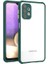 Samsung Galaxy A32 4g Kılıf Köşe ve Kamera Korumalı Arkası Şeffaf Renkli Tuşlu Silikon Kapak (Kaff) 1