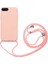 Apple iPhone 7 Plus Kılıf Ipli Boyun Askılı Içi Kadife Lansman Yumuşak Silikon Kapak (Ropi) 2
