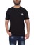 Erkek Yuvarlak Yakalı Yazılı Baskılı Kısa Kollu Siyah Tişört Ety-Alp 2