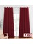 Kırmızı Gölgeleme Perdesi 150 x 270 cm (Yurt Dışından) 5