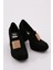 K3803 Kadin Topuklu Loafer Ayakkabi 2