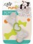 Pups-Heart Teething Lateks Kemik Yavru K.Yeşil 1