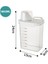 Ölçüm Kabı Ile 1800ML Ev Mühürlü Saklama Kavanozu (Yurt Dışından) 1