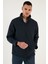 Su İtici Slim Fit Dik Yaka Softshell İnce Mont Erkek MONT 649003 3