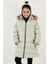 Içi Peluş Astarlı Çıkarılabilir Kapüşonlu Suya Dayanıklı Mont Kız Çocuk Mont 5761910 3