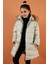 Içi Peluş Astarlı Çıkarılabilir Kapüşonlu Suya Dayanıklı Mont Kız Çocuk Mont 5761910 1