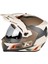 Krios Pro Karbon Adv Rally Motosiklet Kaskı (Kahve / Bej) 3