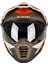 Krios Pro Karbon Adv Rally Motosiklet Kaskı (Kahve / Bej) 5