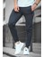 Sorel Paçası Lastikli Şardonlu Kalın Kumaş Slim Fit Erkek Eşofman Altı 2