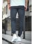 Sorel Paçası Lastikli Şardonlu Kalın Kumaş Slim Fit Erkek Eşofman Altı 4