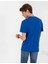 Slim Fit Baskılı Bisiklet Yaka Tişört 2