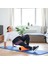 Kısa Foam Roller Masaj Köpüğü Köpük Rulo Yuvarlama Köpüğü Egzersiz Aleti 33 cm 2