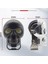 Skull Head Özel Tasarım Motosiklet Sis Lambası 1 Adet 3