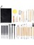 34PCS Pottery Kil Heykel Araçları Top Stylus Dotting Aletleri Ahşap Tut (Yurt Dışından) 1