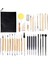 34PCS Pottery Kil Heykel Araçları Top Stylus Dotting Aletleri Ahşap Tut (Yurt Dışından) 4