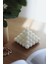 Dekoratif Piramit Bubble Kokulu Mum - Bubble Mum Soya Wax Candle 1 Adet Beyaz 1