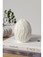 Dekoratif Yaşam Yumurtası Kokulu Mum Model 2 - Yaşam Ağıcı Mum Soya Wax Candle 1 Adet Beyaz 3