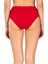 6 'li Kadın Kırmızı Pamuklu Bikini Külot 652 3