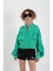 Yeşil Fırfırlı Gömlek 4