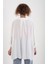 Beyaz Omzu Düşük Oversize Gömlek 3