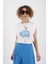 Indigo Kız Baskılı Kolsuz Vatkalı Tshirt 1