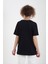 Siyah Taç Baskılı Tshirt 3