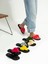 Sarı Çiçekli Parmak Arası Acıtmaz Siyah Plaj Terliği Flip Flops 3