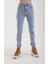 Buz Mavi Slim Fit Jean Pantolon 3