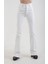 Ekru Ispanyol Paça Jean Pantolon 3