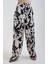Monogram Desenli Saten Pantolon 2