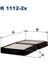 Fıltron K1112-2X Polen Filtresi Mazda Familia 323 98-02 626 97-02 K11122X (WK394751) 1