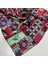 Bordo Etnik Desen Tivil İpek Eşarp 7204313 - 915 2