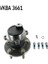 VKBA3661 Arka Teker Poryasi (Rulmanli) Focus Iı Cmax Focus Iı Cmax 07 /- Volvo S40 1.6tdci / 1.6 16V / 1.8 16V / 2.0tdci Abs Li 1355129 BP4K2615XD (WE368185) 1