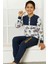 Indigo Motor Baskılı Uzun Kollu Patlı Bisiklet Yaka Erkek Çocuk Pijama Takımı EDY5161UK-İ 4