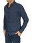 Bayaygün 3046 Polyester Keten Dar Kesim Gömlek _lacivert 3