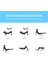 Povit Black Kısa Foam Roller Köpük Rulo Yuvarlama Köpüğü Masaj Köpüğü Egzersiz Aleti 33 cm 4